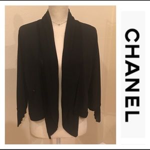 💯Auth NWT CHANEL Tie Cardigan/Top